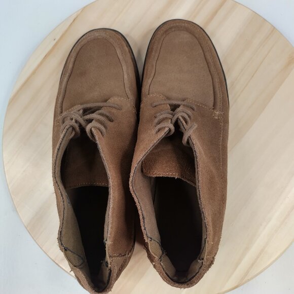 Clarks Collection Nikki Tan Suede Comfort Boho Ankle Boots Women US 9M - Picture 9 of 15